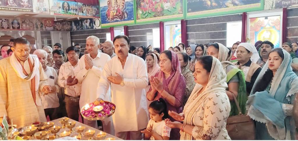 Mata Brahmacharini is a symbol of simplicity penance and unwavering devotion  Bajrang Garg